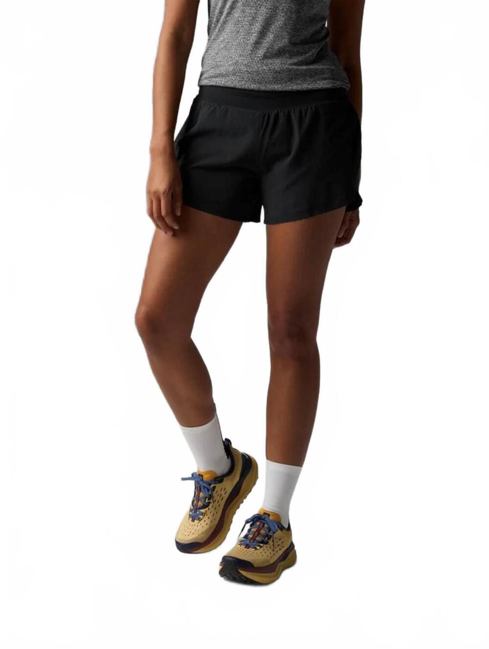 NEW RABBIT athletic shorts in black